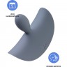 Анальная вибровтулка SATISFYER BOOTY ABSOLUTE BEGINNERS 2, серый, 3,5 см 4045030