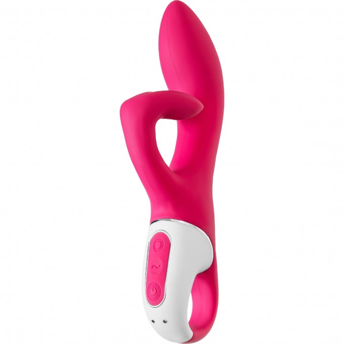 Нереалистичный вибратор SATISFYER Embrace me, силикон, красный J2018-218-2